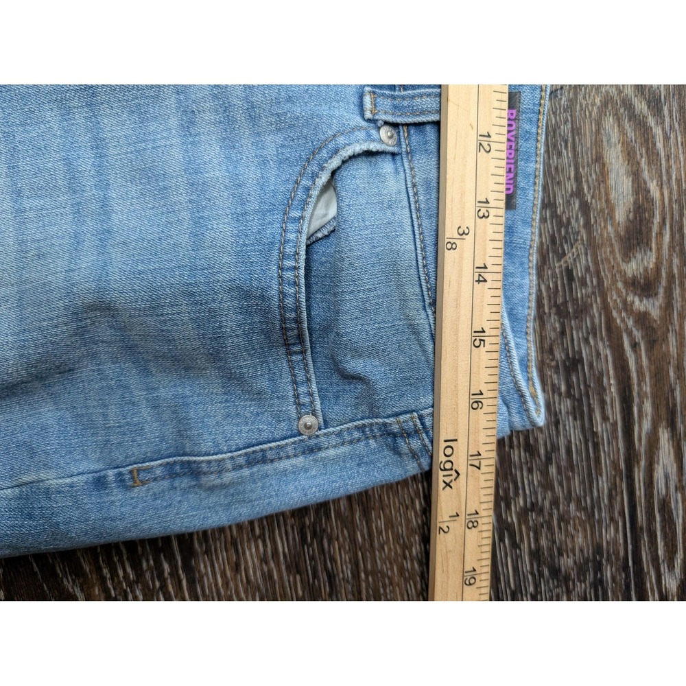 Style&co. Jeans Womens 12 Blue Boyfriend Relaxed Stretch Denim 29‎ Inseam - Picture 4 of 10